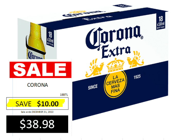 Corona Nov Coors Light